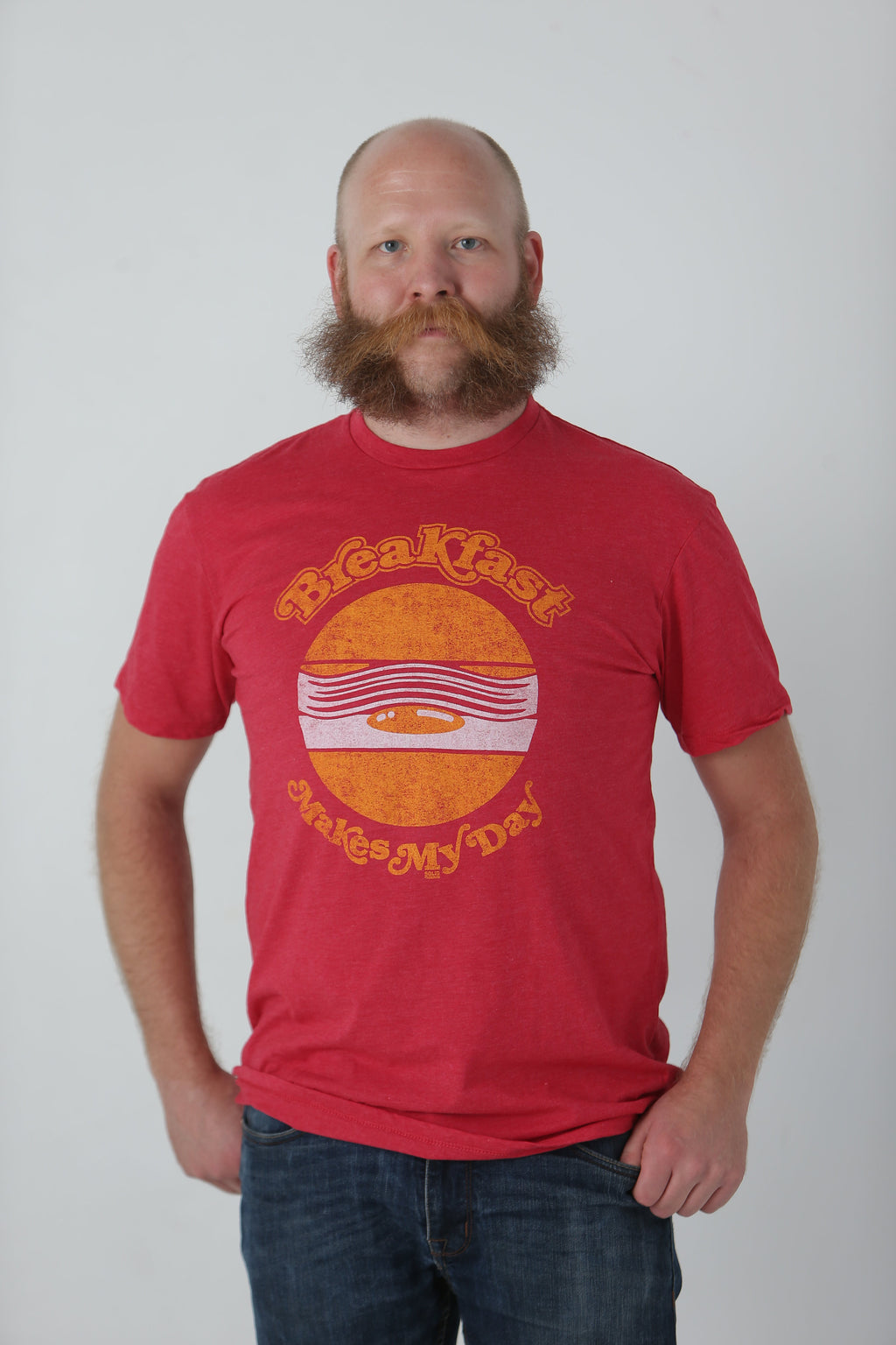 Breakfast Makes My Day T-Shirt - Tractor Beam Apparel