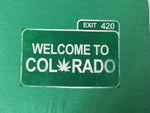 Colorado Exit 420 T-Shirt - Tractor Beam Apparel